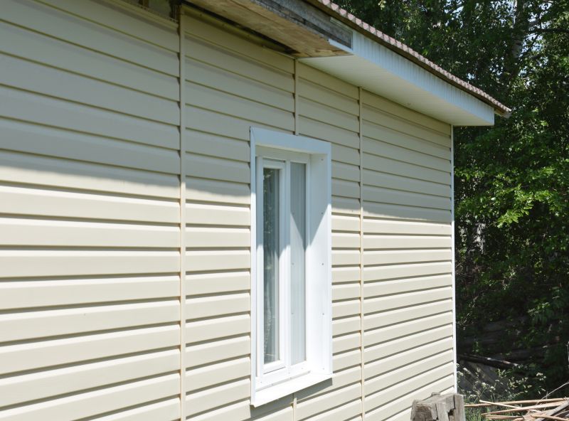 Property with Repaired Siding