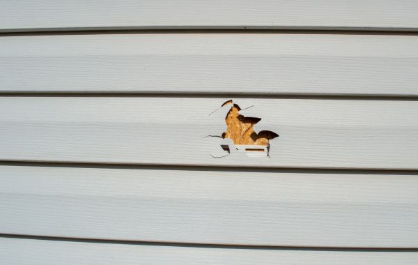 Siding Hole Repair in Folsom