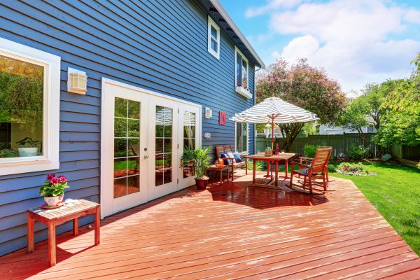 Blue Siding Installation in Folsom