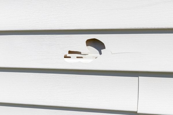 Cost of White Vinyl Siding Repair in Folsom