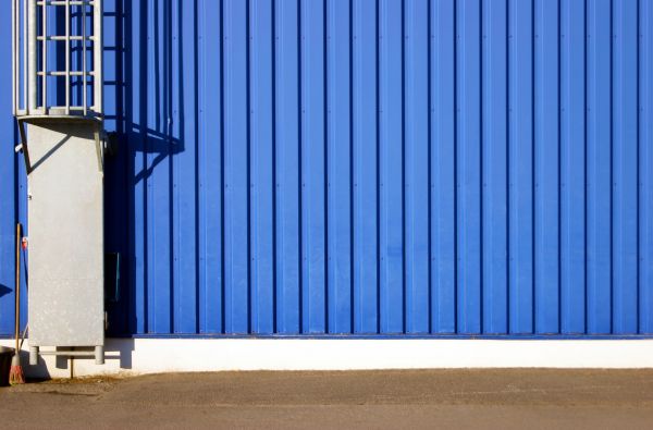 Ribbed Metal Siding Repair in Folsom