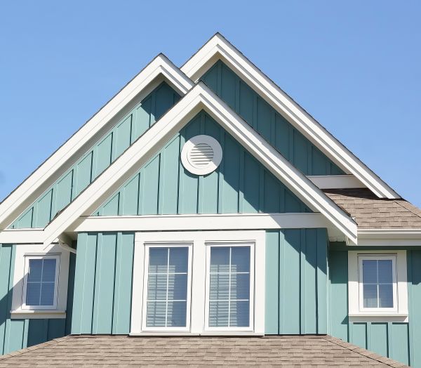 Batten Siding Repair in Folsom